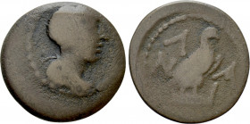 LAKONIA. Lakedaimon (Sparta). Ae (Circa 48-35 BC)