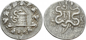 LYDIA. Tralleis. Cistophor (Circa 145-140 BC)