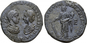 MOESIA INFERIOR. Marcianopolis. Severus Alexander with Julia Mamaea (222-235). Ae Pentassarion. Umbrius Tereventinus, legatus consularis
