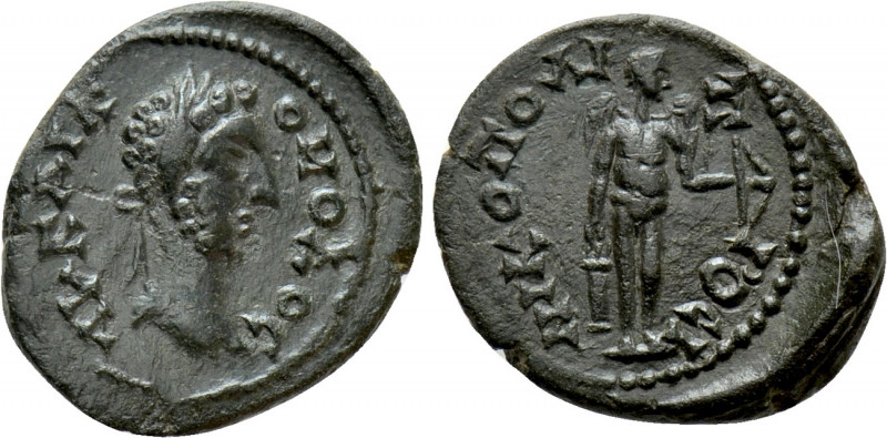 MOESIA INFERIOR. Nicopolis ad Istrum. Commodus (177-192). Ae. 

Obv: AV KAI KO...