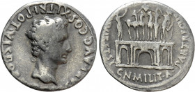 AUGUSTUS (29 BC-14 AD). Denarius. Colonia Patricia
