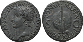 TIBERIUS (14-37). As. Rome