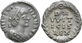 OSTROGOTHS. Witigis (536-540). 1/2 Siliqua. Ravenna. In the name of Byzantine emperor Justinian I