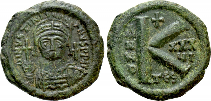 JUSTINIAN I (527-565). Half Follis. Thessalonica. Dated RY 36 (562/3). 

Obv: ...