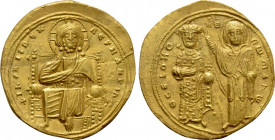 ROMANUS III ARGYRUS (1028-1034). GOLD Histamenon Nomisma. Constantinople