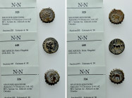 3 Greek coins