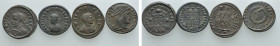4 Roman Coins