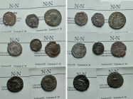 8 Antoniniani; Tetricus, Gallienus etc
