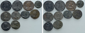 10 Late Roman Coins