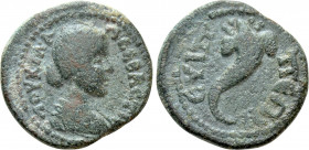 CARIA. Euippe. Lucilla (Augusta, 164-182). Ae