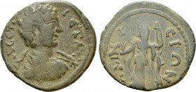 LYDIA. Aninetus. Geta (198-209). Ae
