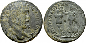 LYDIA. Magnesia ad Sipylum. Septimius Severus (193-211). Ae. Corinthus, strategos
