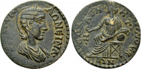 LYDIA. Magnesia ad Sipylum. Salonina (Augusta, 254-268). Ae. Aur. Longinus, strategos