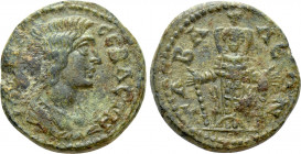 LYDIA. Tabala. Julia Domna (Augusta, 193-217). Ae