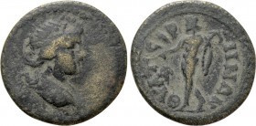 LYDIA. Thyatira. Pseudo-autonomous. Time of Elagabalus (218-222). Ae