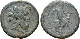 LYDIA. Tmolus. Pseudo-autonomous. Time of Hadrian-Antoninus Pius (117-161). Ae