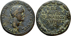 PHRYGIA. Cidyessus. Domitian (81-96). Ae. Flavios Peinarios, high priest