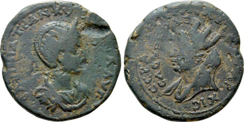 CILICIA. Elaeusa-Sebaste. Tranquillina (Augusta, 241-244). Ae. 

Obv: ϹΑΒΙΝΙΑ ...