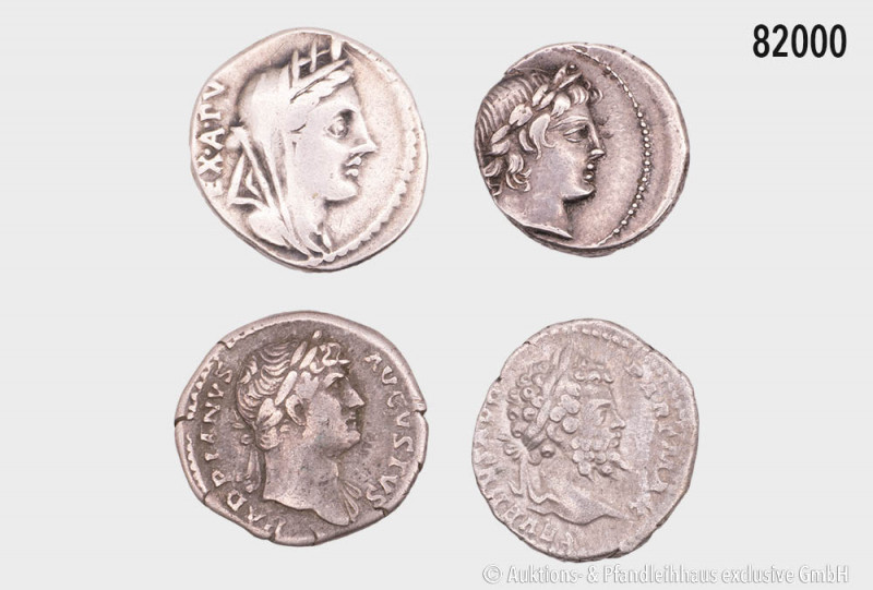 Konv. Römische Republik, 2 Denare (C. Fabius C. f. Hadrianus, 102 v. Chr. und L....