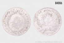 Bayern, 10 Kreuzer 1775, 3,78 g, 25 mm, Hahn 295, justiert, kleiner Randfehler, sehr schön