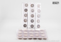 Sammler-Nachlass: umfangreiches Konv. 10-DM-/10-Euro- und 5-DM-Gedenkmünzen, 18 x 5-DM-Gedenkmünzen, 44 x 10-DM-Gedenkmünzen und 27 x 10-Euro-Genkmünz...