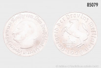 Provinz Westfalen, Notgeld, 1 Billion Mark 1923, Freiherr vom Stein, Pferd, 77,21 g, 60 mm, sehr selten, minimale Randfehler, winzige Kratzer, feine P...