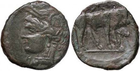 GRECHE - SICILIA - Sardo-Puniche - AE 20 Mont. 5766 (AE g. 4,37)
BB+