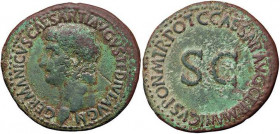 ROMANE IMPERIALI - Germanico († 19) - Asse (AE g. 9,61)
BB