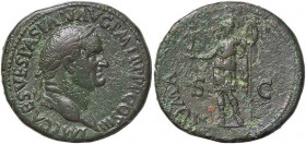 ROMANE IMPERIALI - Vespasiano (69-79) - Sesterzio C. 418 (AE g. 25,81)
BB