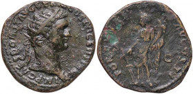 ROMANE IMPERIALI - Domiziano (81-96) - Dupondio C. 120/32 (AE g. 11,09)
BB