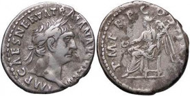 ROMANE IMPERIALI - Traiano (98-117) - Denario C. 223; RIC 41 (AG g. 3,28)
BB