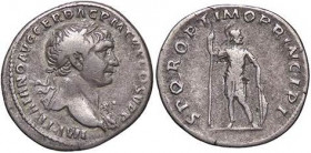 ROMANE IMPERIALI - Traiano (98-117) - Denario C. 378 (AG g. 3,11)
BB