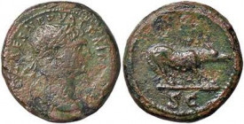 ROMANE IMPERIALI - Traiano (98-117) - Quadrante C. 338 (AE g. 4,53)
qBB/BB