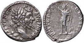 ROMANE IMPERIALI - Settimio Severo (193-211) - Denario C. 449 (AG g. 3,07)
BB+/BB