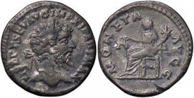 ROMANE IMPERIALI - Settimio Severo (193-211) - Denario RIC 510a (AG g. 3,02)
BB