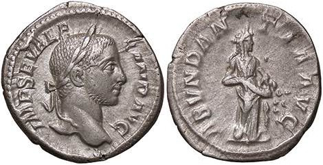 ROMANE IMPERIALI - Alessandro Severo (222-235) - Denario C. 1; RIC 184 (AG g. 3,...