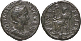ROMANE IMPERIALI - Giulia Mamea (madre di A. Severo) - Asse C. 70 (AE g. 11,82)
BB+