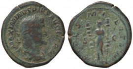 ROMANE IMPERIALI - Massimino I (235-238) - Sesterzio C. 10 (AE g. 22,37)
qBB/BB