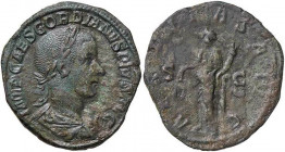 ROMANE IMPERIALI - Gordiano III (238-244) - Sesterzio C. 19 (AE g. 16,96)
BB/qBB