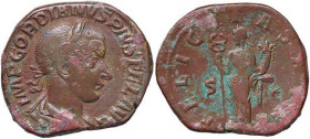 ROMANE IMPERIALI - Gordiano III (238-244) - Sesterzio C. 76 (AE g. 18,31)
qBB