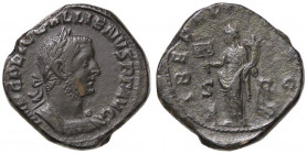 ROMANE IMPERIALI - Gallieno (253-268) - Sesterzio C. 572; RIC 221 (AE g. 25,8)
bel BB