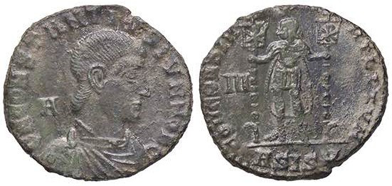 ROMANE IMPERIALI - Costanzo II (337-361) - Maiorina (Siscia) C. 3 (AE g. 4,47)
...
