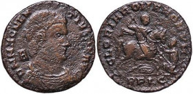 ROMANE IMPERIALI - Magnenzio (350-353) - AE 2 C. 20 (AE g. 5,1)
qBB/BB