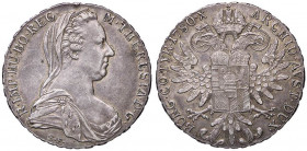 ESTERE - AUSTRIA - Maria Teresa (vedova) (1765-1780) - Tallero 1780 Kr. 1866.2 AG Riconio
SPL-FDC