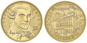 ESTERE - AUSTRIA - Seconda Repubblica (1945) - 50 Euro 2004 - Haydn Kr. 3102 (AU g. 10,17)
FS