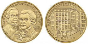 ESTERE - AUSTRIA - Seconda Repubblica (1945) - 50 Euro 2006 - Mozart (AU g. 10,17)
FS