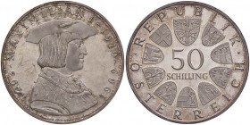 ESTERE - AUSTRIA - Seconda Repubblica (1945) - 50 Scellini 1969 - Maximilian I Kr. 2906 AG
FS