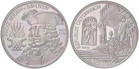 ESTERE - AUSTRIA - Seconda Repubblica (1945) - 20 Euro 2002 - Eugenio di Savoia AG In confezione
In confezione - 
FS