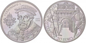 ESTERE - AUSTRIA - Seconda Repubblica (1945) - 20 Euro 2002 - Ferdinando I AG In confezione
In confezione - 
FS