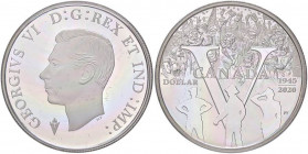 ESTERE - CANADA - Elisabetta II (1952) - Dollaro 2020 - Anniversario V-Day AG In confezione
In confezione
FS